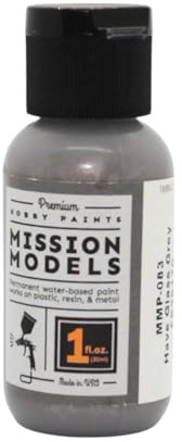 Mission 30ml (1oz) Have Glass Grey FS36170 Models MMP-083