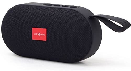 Gembird Haut-Parleur Portable Spk-BT-11 | Portable/sans Fil | 1 Port USB 2.0 | 1 Fente pour Carte microSD | Bluetooth | Noir | Spk-BT-11