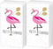 20 Taschentücher (2x10) Flamingo mit Ballons | Kinder | Tiere | Mädchen