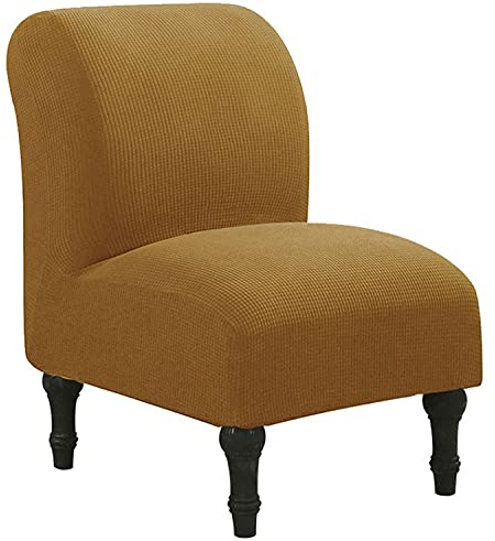 RTSFKFS Sesselhussen Ohne Armlehnen Weich Sofabezug Relaxsessel Sesselüberwurf Stretch Universal Sesselschoner Jacquard-Stoff,onhe Armlehnen Möbelschutzhussen (Color : L)
