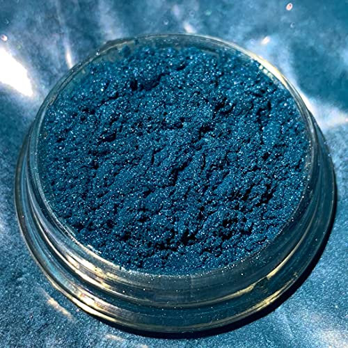 Dipoxy ICE-Blue-Blau 06 Pigment Farbmittel für Epoxidharz, Polyesterharz, Polyurethan Systeme, Beton, Lacke, Kunstharz Schmuck (25g)