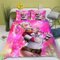 Doiicoon Clown Girl Bettwäsche-Set Für Jugendliche Mädchen Anime Bettwäsche 135x200 (2,135x200cm-Einzelbett)