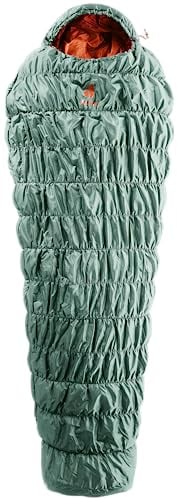 deuter Exosphere +4° EL - Extra Long Kunstfaserschlafsack 2023, sage-paprika