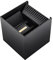 PremiumX Wandleuchte LWS20B LED Schwarz 20W 1420 LM Wandlampe Leuchte Lampe Innen Außen IP65