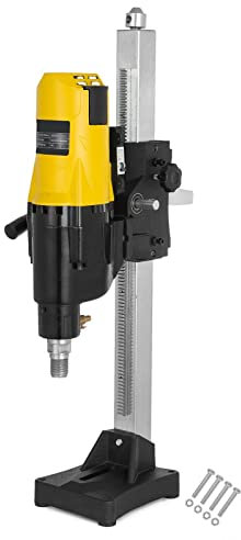 PAKLIF Support de perceuse à Noyau de Diamant Vertical 205mm 255mm Banc d'ingénierie Robuste perceuse à béton Humide/Sec 3980W 4450W (Color : 255MM-4450W)