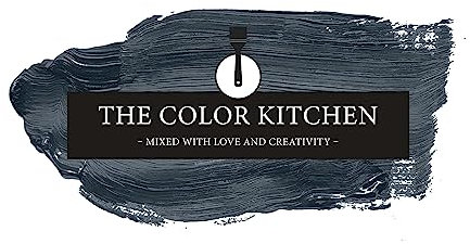 Livingwalls THE COLOR KITCHEN universelle Wandfarbe - Malerfarbe für Wohnräume und Arbeitszimmer - matte Innenfarbe in Blau - 5l Deckfarbe in TCK3013
