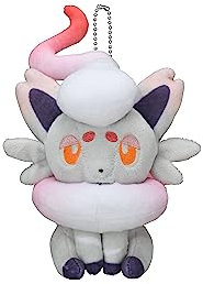 Pokémon Center Hisuian Zorua Plush - Schlüsselanhänger - 20 cm