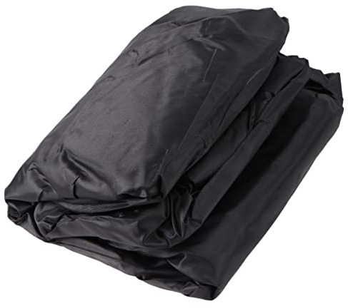 Cabilock Traktoren Wasserdichtes Elektro Rasentraktor Abdeckung Traktor Abdeckplane Aufsitzmäher Abdeckhaube Staubschutz Wetterschutz Cover Hülle Uv Schutz Schutzhülle Schwarz