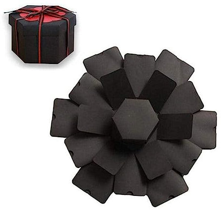 1 Pcs Neue Hexagon Multi-Schicht Überraschung Explosion Box Suppl Foto für Valentinstag Sammelalbum Geständnis Party Geschenk b0P4 Hochzeit
