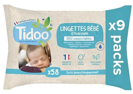 Tücher mit reinem Wasser