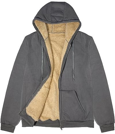 CheChury Felpa Donna con Cappuccio Zip Caldo Felpa Pile Hoodie Cerniera Cappotto Felpa Termica Manica Lunga con Tasche Sweatshirt Felpe in Pile Giacca Foderata in Sherpa Invernale Giubbotto Caldo