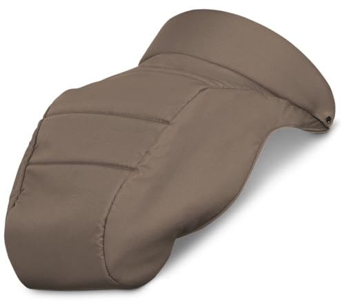 my junior® NOAX² Fußsack | Windschutz, Fußabdeckung für Deinen 2-in1-Kinderwagen NOAX² in Concrete Toffee
