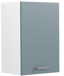 Vicco Hängeschrank R-Line, hängender Küchenschrank, Blau-Grau/Weiß, 40 cm