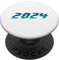 2024 New Year Future Art Artsy Futuristic My Year Tech PopSockets Adhesive PopGrip