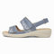 Softlites Stevie Womens Blue Easy Fasten Sandal - Size 7 UK - Blue