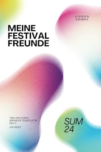 Meine Festival Freunde: Das perfekte Erinnerungsbuch für Festivalfans, Partyraketen und Nachtschwärmer