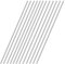 HXJDAM 12 pcs Barres Inox 2mm x 200mm - Barre Acier 304 Haute Dureté pour Soudure/Modélisme/DIY, Rond Inox Anticorrosion, Alternative Supérieure aux Tiges en Plastique & Tube en Fer Rond​