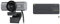 Logitech MX Brio Ultra HD 4K Collaboration and Streaming Webcam, 1080p at 60 FPS & K400 Plus Wireless Touch TV Keyboard With Easy Media Control and Built-in Touchpad