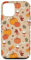 Hülle für iPhone 15 Pro Thanksgiving Herbst Blätter Herbst Kürbis Gewürz Kaffeeliebhaber