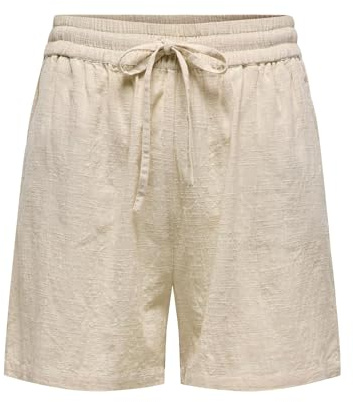 ONLY Damen Shorts Aus Baumwolle Mit Gürtel Onltizana String Cotton Shorts WVN