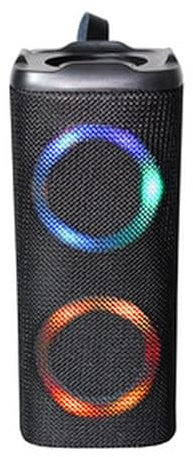 Enceinte Bluetooth sans Fil 2 x 5 W avec lumière LED, idéale pour Les fêtes et Les espaces ambiants.