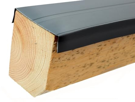 Gartenwelt Riegelsberger PREMIUM universelle Holzschutzleiste für Holz & Unterkonstruktion 60 m 1 Rolle Abdeckband Terrassentape Balkenschutz Holzschutz MADE IN GERMANY