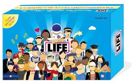 Blackrock Games Smile Life – Gesellschaftsspiel, lustig und einfach – ab 12 Jahren für 2 bis 6 Spieler – Spaß, lustig, zugänglich – ideal für Freunde, Familie