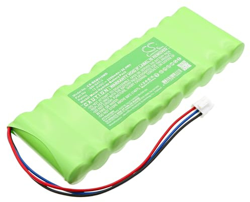 TCTK Akku 2200mAh Kompatibel mit [Medical Econet] 21.10.5515, Monitor Compact 5XL, Monitor Compact Type 5O, für [Bionet] BM3:D1F1200001 ~ D1G03xxxxx(12.2005~03.2006), BM3Plus:D2F1200001 D2H02xxxxx