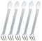 Stainless Steel 3 Prong Root Rakes Pick Set Bonsai Tool Root Pick Rakes Gardening Tool Loosen Soil Rakes Tool