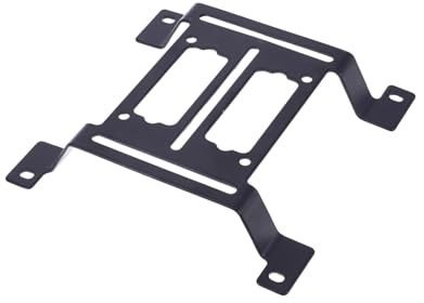 Gissroys Quick to install 120mm fan holder with radiator mount and large contact surface for fixed mounting and lower vibrations aluminium fan mount