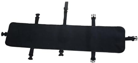 Gralara Fin Aufbewahrungstasche Tragbare Taucherflossen Tasche Schnelltrocknend Oxford Tuch Beutel Schwimmausrüstung Strandzubehör Universal für Tauchen Freiz, Schwarz