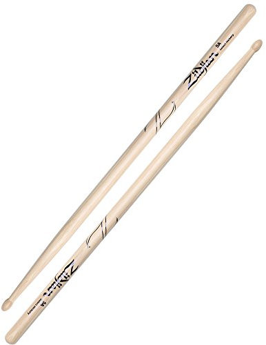 Zildjian Z5A Wood Tip Bacchette, Hickory, 5A