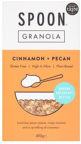 Spoon Cereals Cinnamon and Pecan Granola, 400g