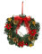 HEITMANN DECO Corona de Navidad para Puerta, Corona de Pared, decoración de Ramas de Abeto, Verde, Rojo, Dorado