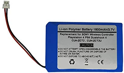 1800mAh 3.7V Ersatz Akku für Sony Playstation 4 PS4 Dualshoc k 4 Wireless Controller CUH-ZCT2, CUH-ZCT2U, New 2016 Version,gen 2