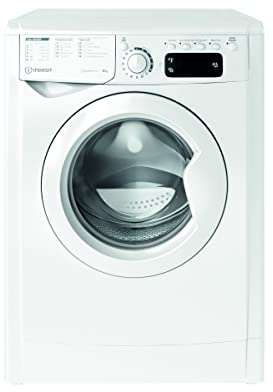 Indesit EWE 81283 W IT N, Machine à laver à montage avant, 8 KG, 1200 TR/MIN, D