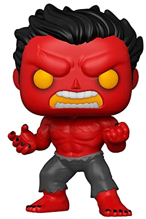 Funko POP! Marvel Red Hulk Vinyl Figure - Special Edition Exclusive #854 Mulitcolor (Common - No Chase)
