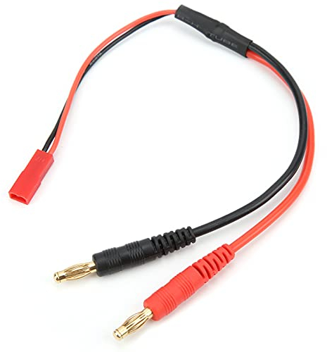 Alomejor JST Adapterkabel f¨¹r Bananenstecker, 21,6 cm, 20AWG LiPo Akku Ladeger?t, B6 f¨¹r RC Modelle, Adapter f¨¹r JST Stecker, RC Zubeh?r