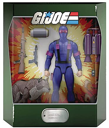 G.I. Joe Figurine Ultimates Snake Eyes [Real American Hero] 18 cm