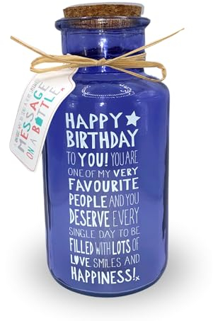 Happy Birthday Light Up Jar Messages Of Love Glass Jar With LED Lights Gift