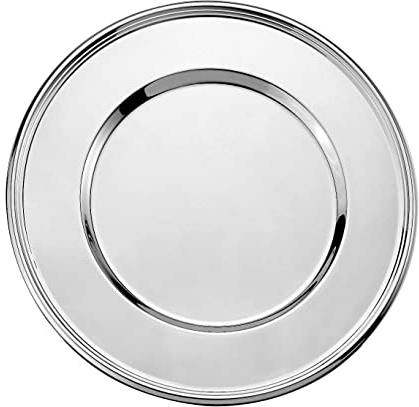 Wilkens Platzteller Timeless in 18/10 Edelstahl poliert mit Geschenkkassette