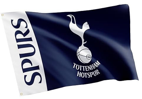 Desert Cactus Tottenham Hotspur Flag Football Soccer Premier League 100% Polyester Indoor Outdoor 3 feet x 5 feet Flag (Team Flag 1)