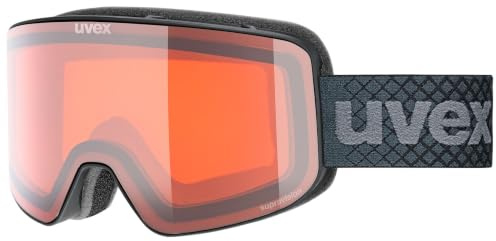 uvex pyrit LG - leicht kontrastverstärkende Skibrille mit Anti-Fog-Beschichtung und Over-The-Glasses-Konstruktion für Damen und Herren