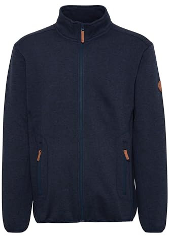 NORTH BEND NBSamo Fleecejacke atmungsaktiv modische Jacke mit Stehkragen, Größe:XL, Farbe:Navy Blazer (2048)