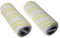 vhbw 1x Steinwalzenset kompatibel mit Kärcher FC 4-4 Battery Set 4B Duo, FC 4-4 Battery Set Hartbodenreiniger - Doppelpack