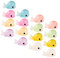 KONTONTY Petits Dauphins en Résine 8 Figurines Miniatures Colorées De Dauphins Qui Brillent dans pour Une Utilisation Décorative dans La Voiture De Jardin