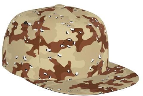 GTDEALS Baseballkappe mit Aufdruck Desert Storm, Camouflage-Hintergrund, Straßentänzerin, Sonnenkappe, Parent, One size