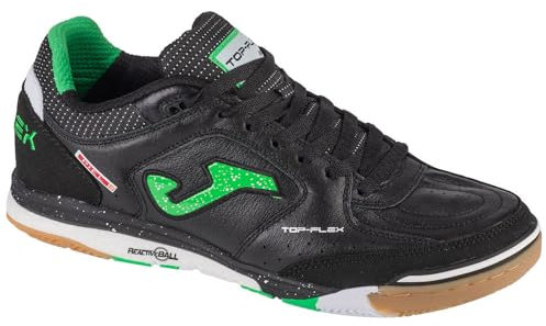 Joma Top Flex Rebound 2401 IN TORW2401IN, Men Indoor Football Trainers, Black, 43 EU