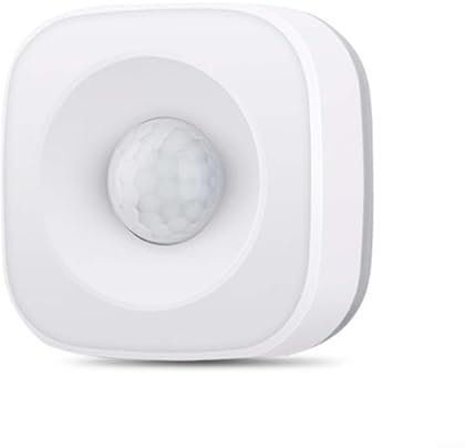 Emiif WiFi Smart Motion Sensor for Tuya, PIR Detector Wireless Security System No Hub Required Remote Control via Smartphone App