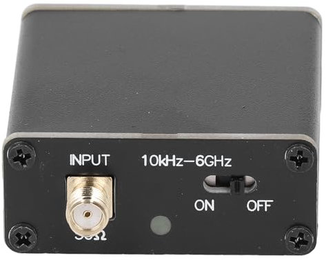 Amplificador de RF de Ruido Ultra bajo, LNA de Banda Ancha 10k-6GHz, Alta Ganancia 20dB, +35dbm IP3, para Radioaficionada, Receptores FM, Televisión por Cable, Refuerzo de Señal